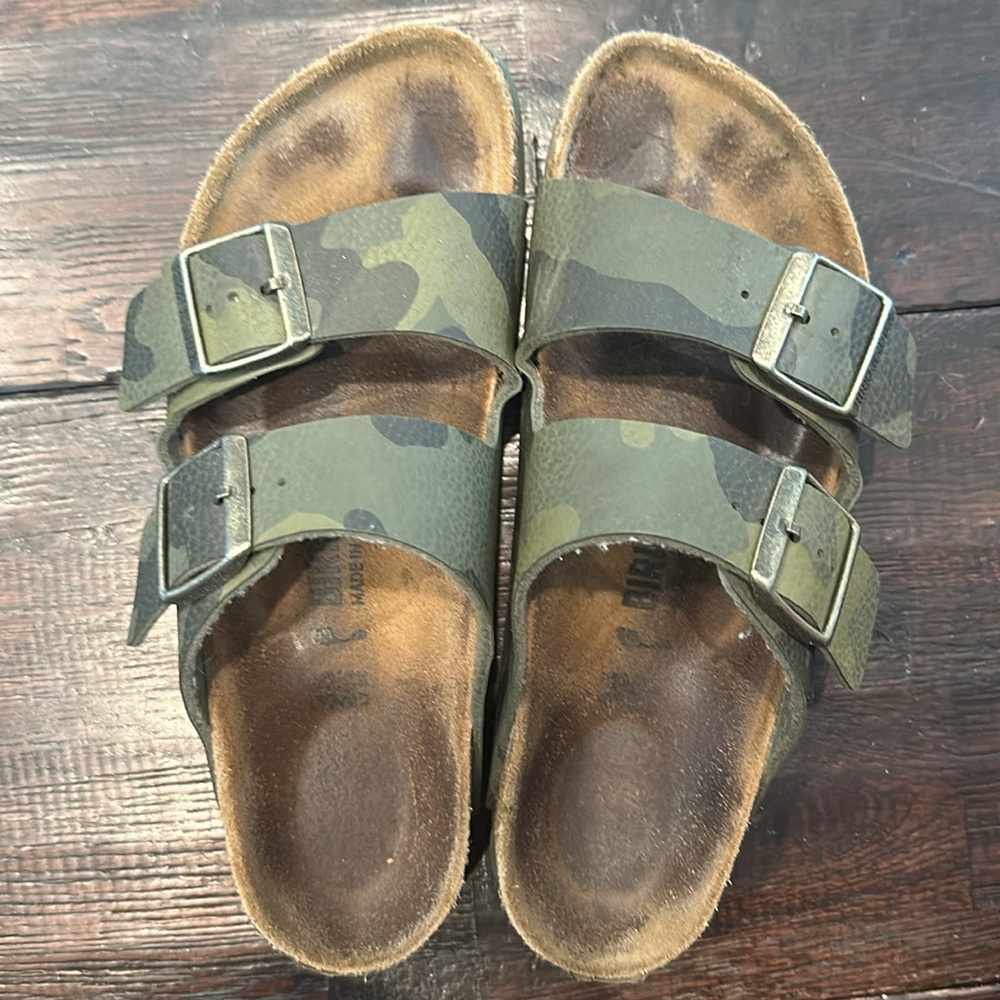Camo Birkenstocks